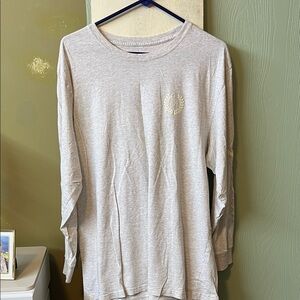 Victoria's Secret Gray Long Sleeve Tee